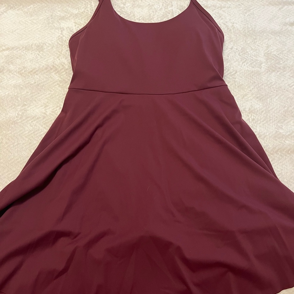 Halara Active Dress Burgundy
